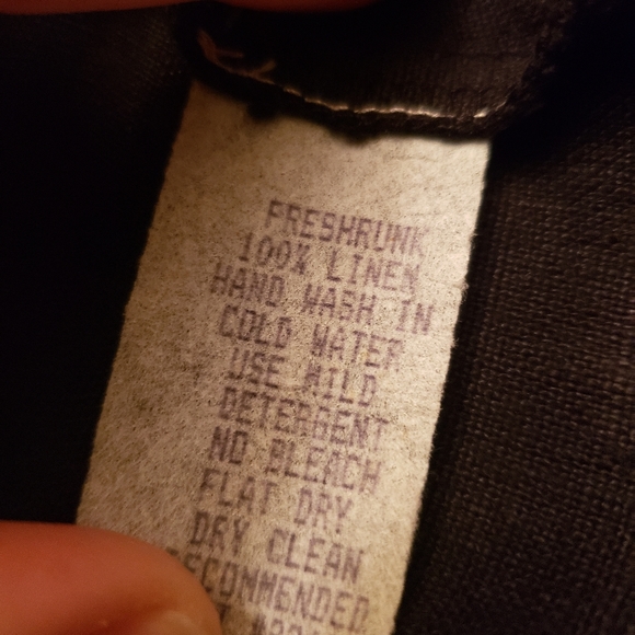 Focus Linen Overall Jumper Dress Made in USA Small - Picture 4 of 8